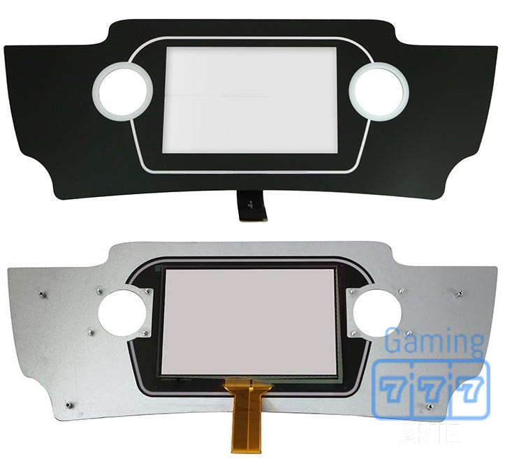 IDECK P-CAP TOUCH SCREEN, NO CTRL (DUAL BUTTON) · CRYSTAL CORE