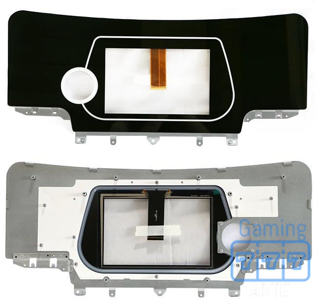 IDECK P-CAP TOUCH SCREEN, NO CTRL (SINGLE BUTTON) · CRYSTAL CORE