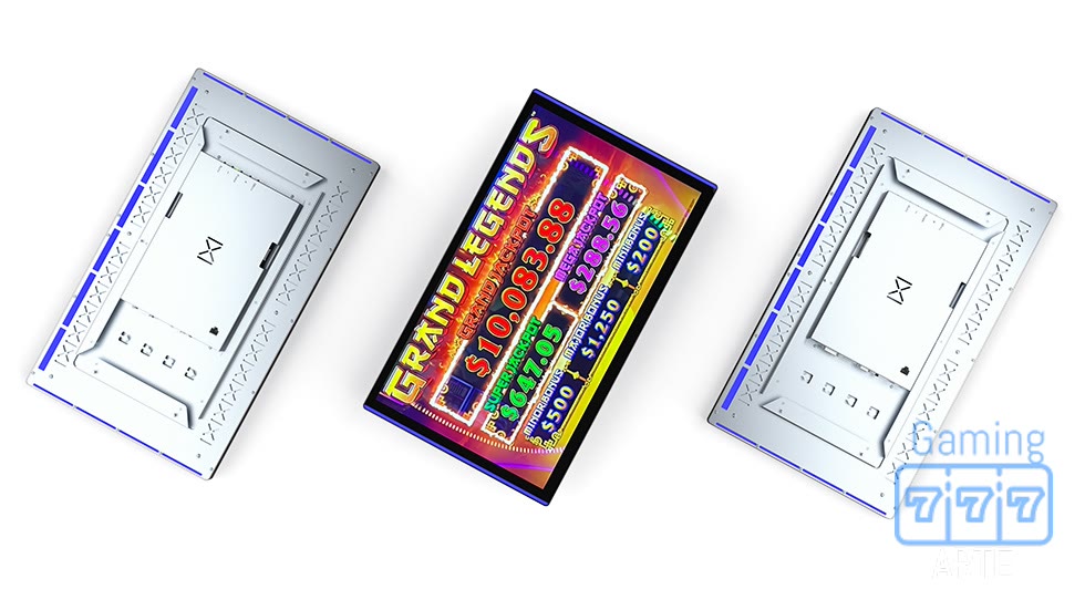 27″ MONITOR W/LED STRIPS & BEZEL