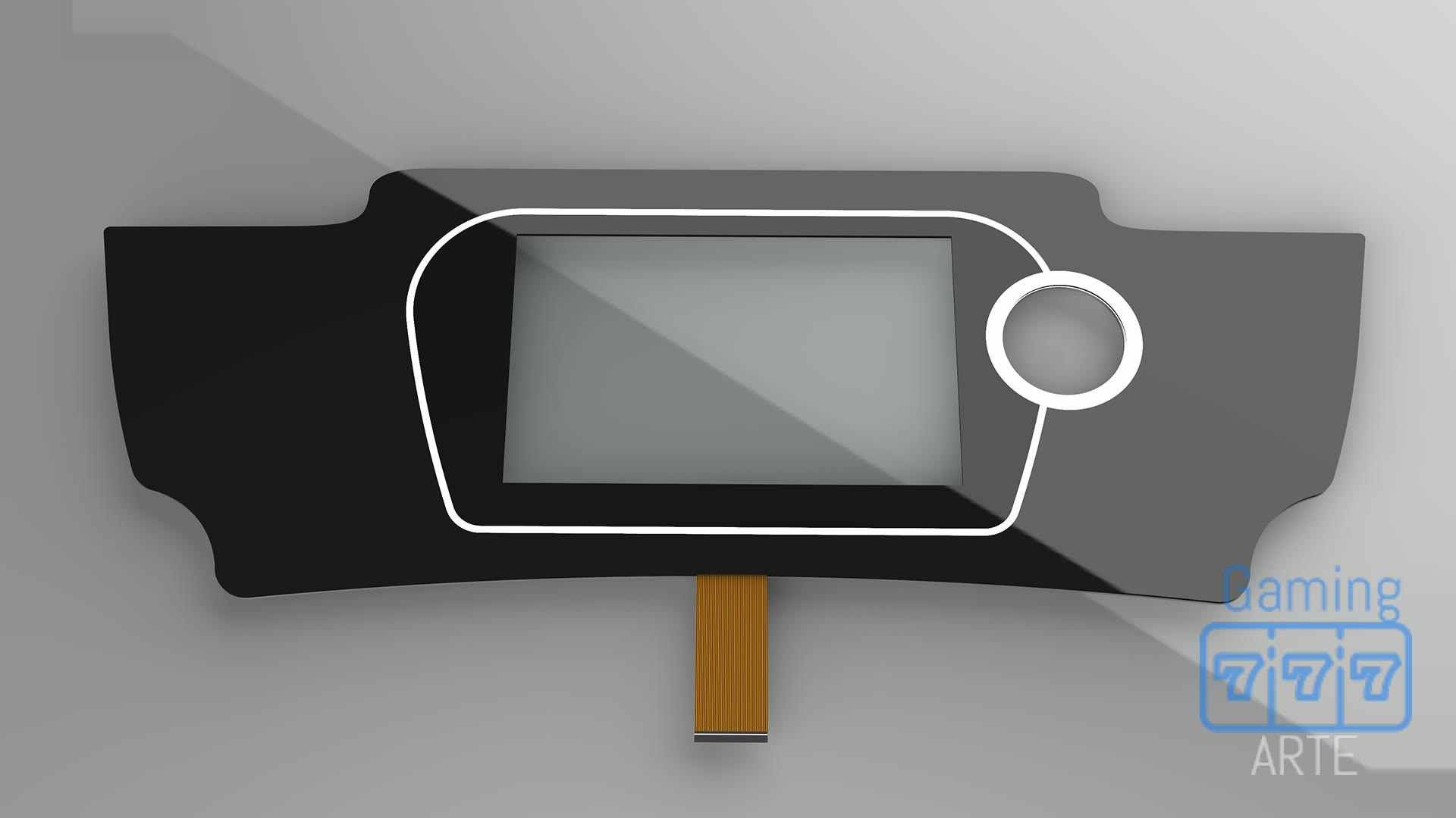 IDECK P-CAP TOUCH SCREEN, W/CTRL (SINGLE BUTTON) · CRYSTAL ST