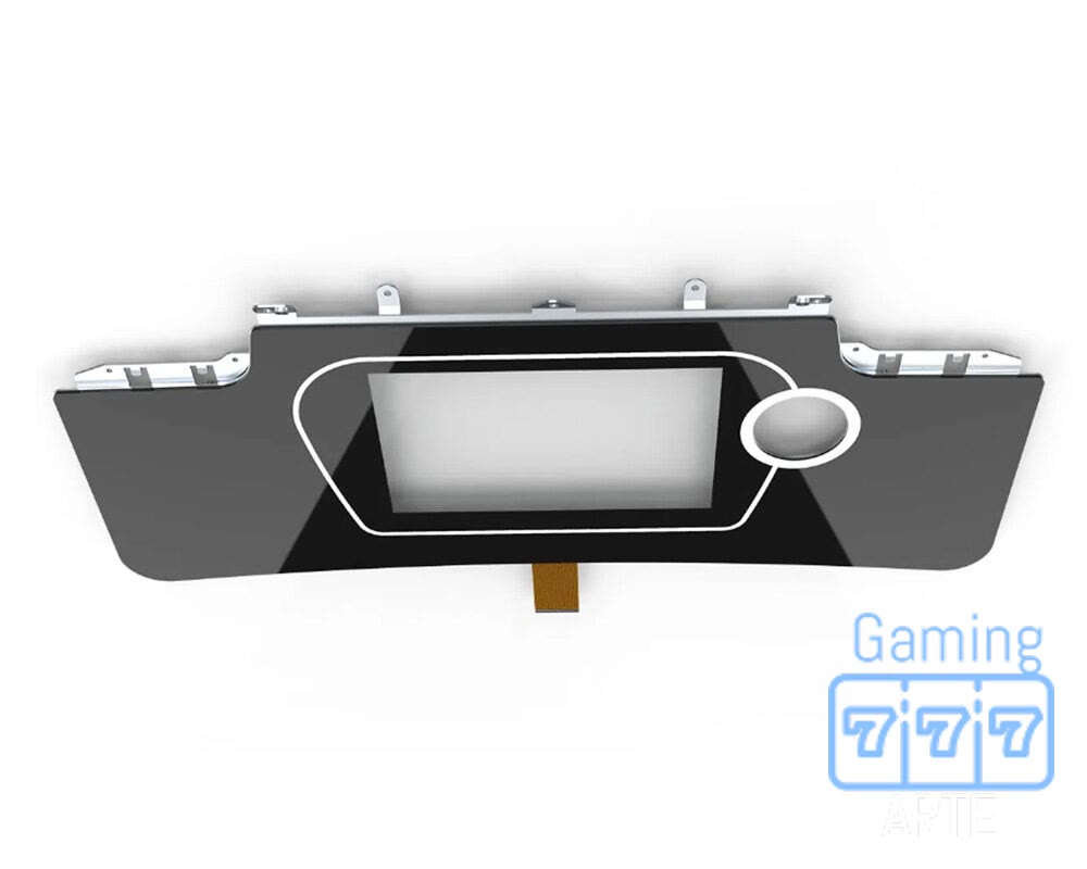 IDECK P-CAP TOUCH SCREEN, W/CTRL (SINGLE BUTTON) · CRYSTAL DUAL